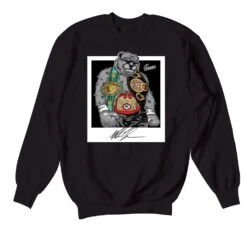 Retro 11 Cool Grey Iron Bear Sweater