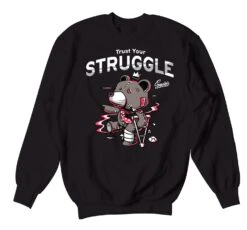 Retro 4 Taupe Haze Trust Your Struggle Sweater