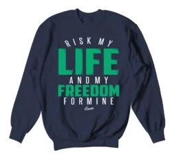 Retro 5 Oil Grey My Life Sweater