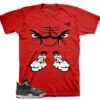 Retro 4 Bred Raging Face Shirt