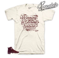 Retro 12 Bordeaux Second Nature Shirt