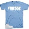 Retro 11 Legend Blue Finesse Shirt -Sneaker Threads Shop AJ11 legend blue shirt 1