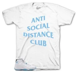 Retro 11 Legend Blue Social Distance Shirt -Sneaker Threads Shop AJ11 legend blue shirts 06f66e20 e182 415a 91df 625b06b1507e