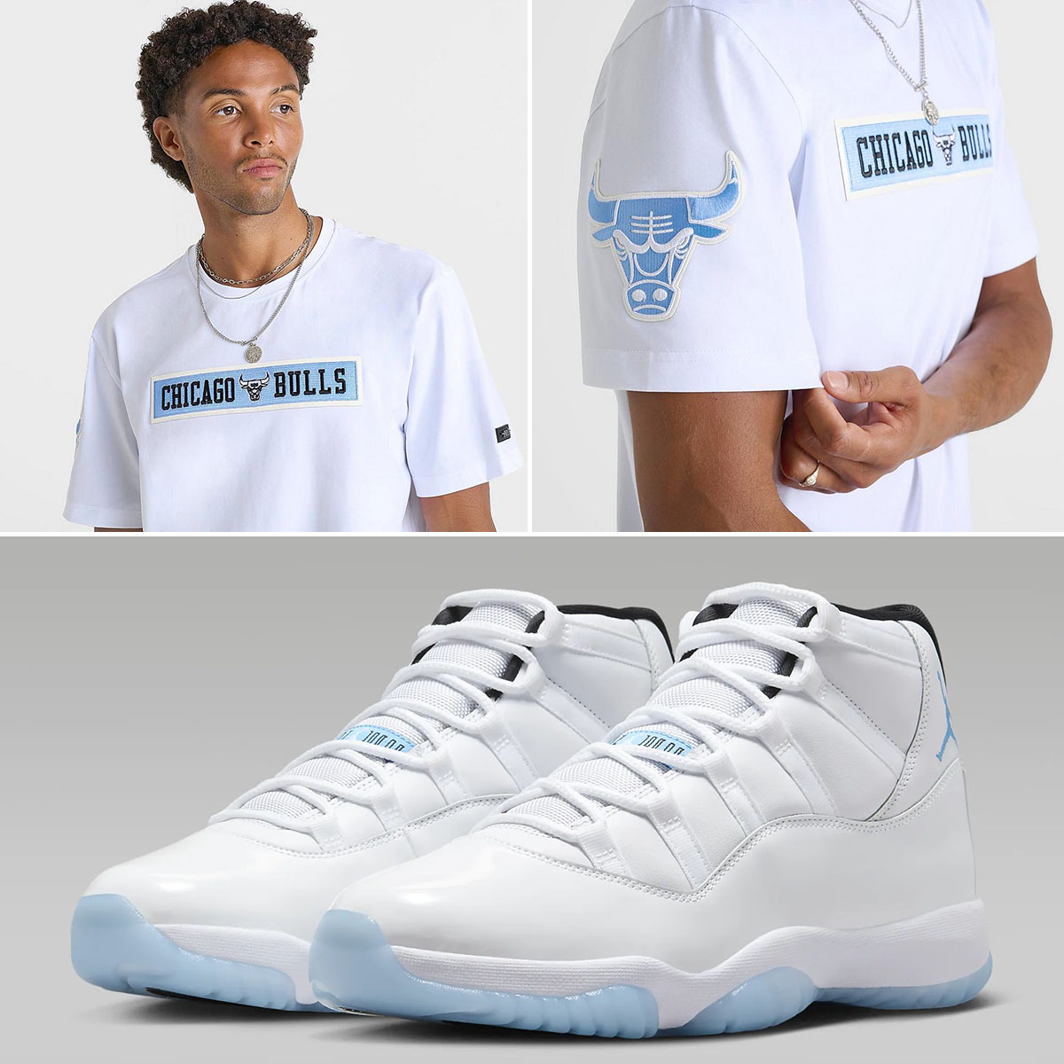 Sneaker Threads Shop 3 Sneaker Threads Shop -Sneaker Threads Shop Air Jordan 11 Legend Blue Bulls Shirt Pro Standard