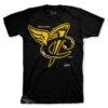 Foamposite Black Gold Heaven Cent Shirt