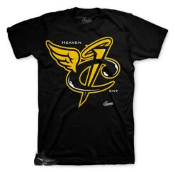 Foamposite Black Gold Heaven Cent Shirt
