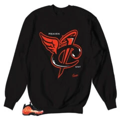 Foamposite Habanero Red Heaven Cent Sweater