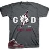 Retro 5 Burgundy God Got Me Shirt -Sneaker Threads Shop JORDAN 5 BURGUNDY tees