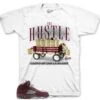 Retro 5 Burgundy Talent & Hustle Shirt -Sneaker Threads Shop JORDAN 5 BURGUNDY tees match