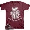 Retro 5 Burgundy Big Bear Shirt -Sneaker Threads Shop JORDAN 5s BURGUNDY tees