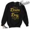 Retro 1 Gold Toe Day Ones Sweater -Sneaker Threads Shop Jordan 1 NRG Gold Toe hsweater match OG 1