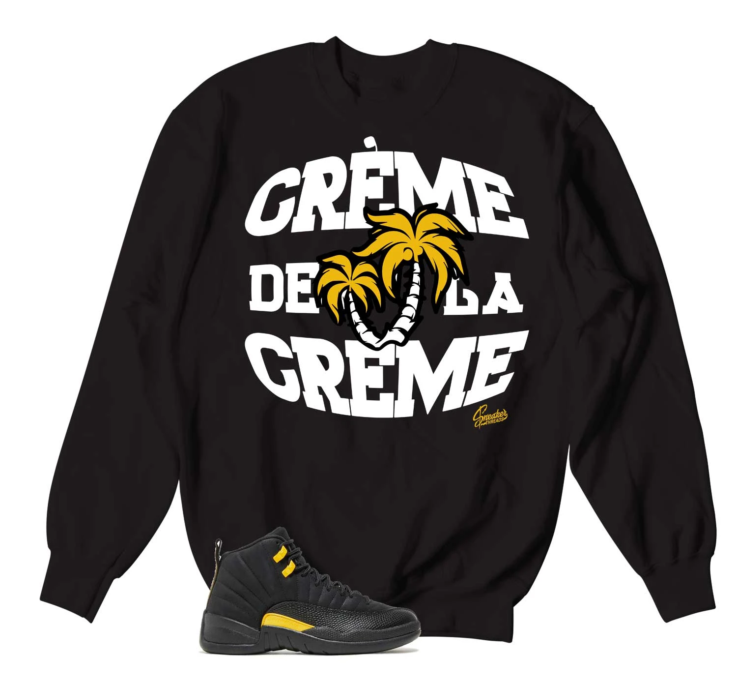 Retro 12 Black Taxi Creme Sweater 3 Retro 12 Black Taxi Creme Sweater