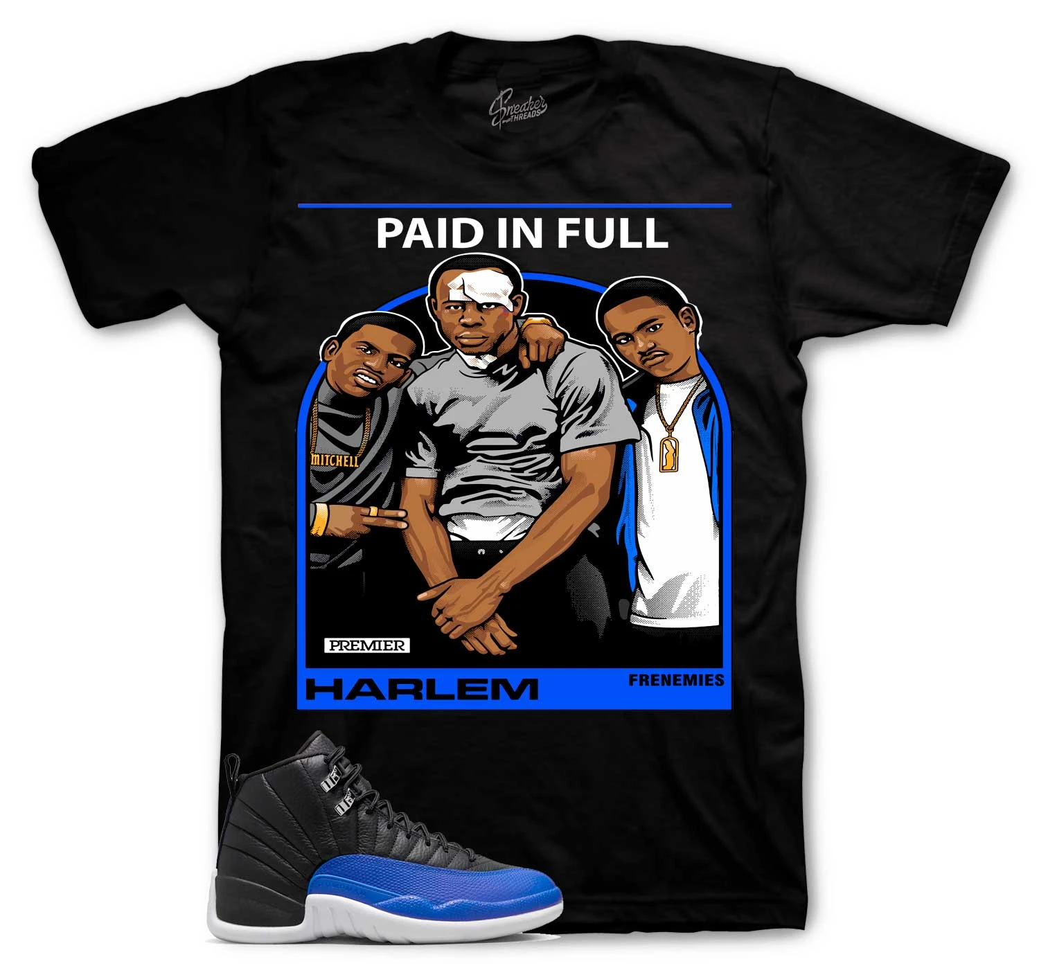 Retro 12 Hyper Royal Frenemies Shirt 3 Retro 12 Hyper Royal Frenemies Shirt