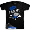 Retro 12 Hyper Royal Money Over Love Shirt -Sneaker Threads Shop Jordan 12s hyper royal sneaker shirt