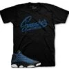 Retro 13 Navy ST Logo Shirt -Sneaker Threads Shop Jordan 13 navy sneaker shirts
