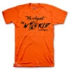 Retro 4 Orange Flyknit Against The World Shirt -Sneaker Threads Shop Jordan 4 total orange flyknit shirt