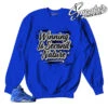 Retro 5 Blue Suede Second Nature Sweater -Sneaker Threads Shop Jordan 5 blue suede sweater b8135aa1 cfad 4e0d b5eb 2467161d36b4