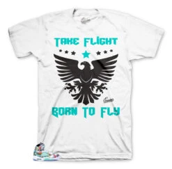 Retro 5 Wings Born To Fly Shirt