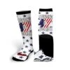 Retro 6 Olympic Standing On Business Socks -Sneaker Threads Shop Jordan 6s olympic sock