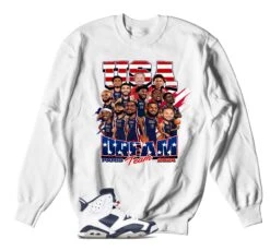 Retro 6 Olympic Contenders Sweater