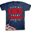 Retro 7 New Sheriff In Town My Life Shirt -Sneaker Threads Shop Jordan 7 trophy room tees