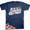 Retro 7 New Sheriff In Town ST Logo Crown Shirt -Sneaker Threads Shop Jordan 7s trophy room sneaker shirts