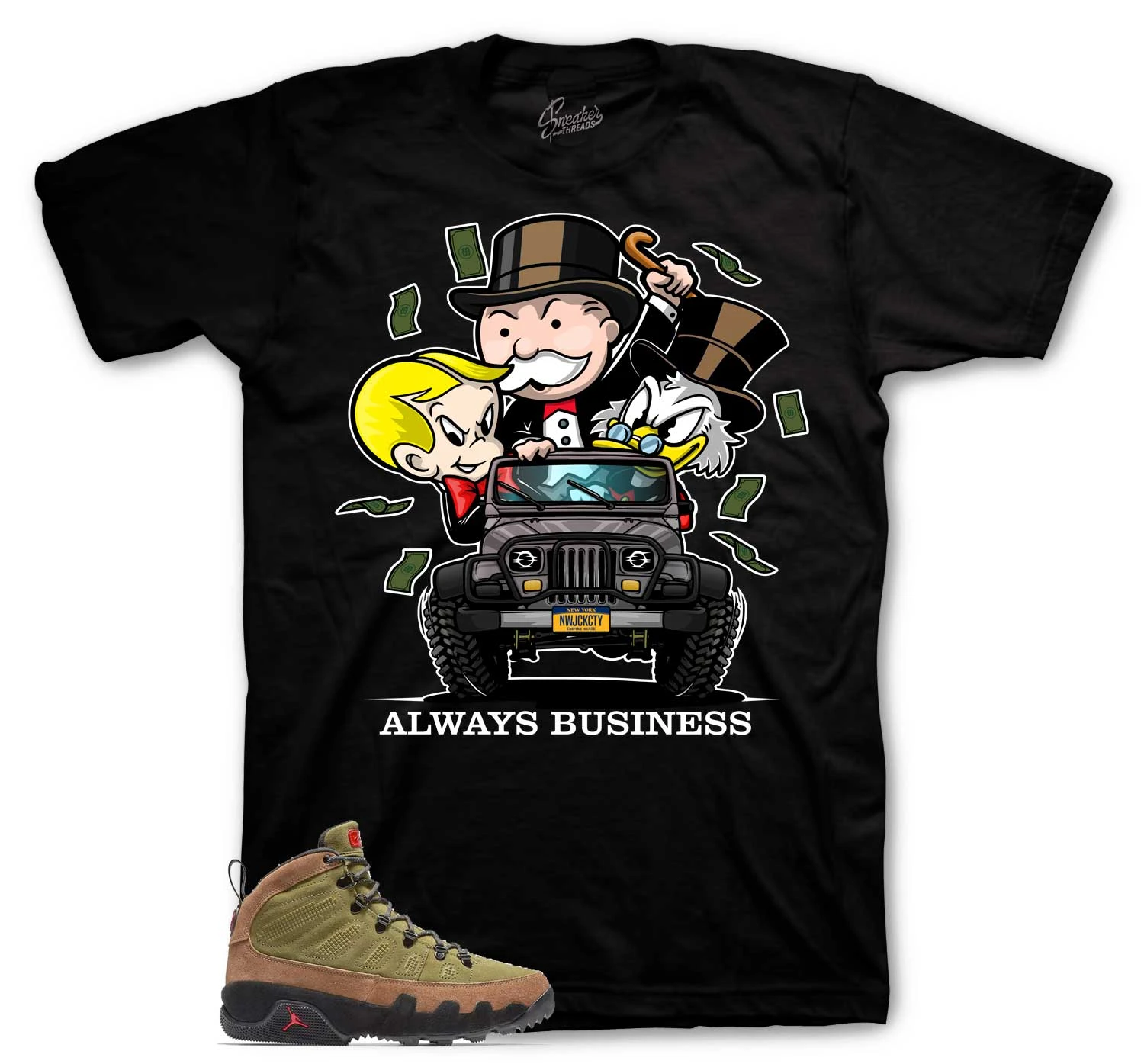 Retro 9 Beef & Borccoli Always Business Shirt 3 Retro 9 Beef & Borccoli Always Business Shirt