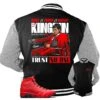 Retro 9 Chile Red Trust Issues Jacket 1 Retro 9 Chile Red Trust Issues Jacket -Sneaker Threads Shop Jordan 9 chile red jackets