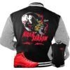 Retro 9 Chile Red Killa Season Jacket -Sneaker Threads Shop Jordan 9 chile red jackets match