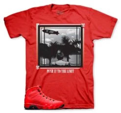 Retro 9 Chile Red World Is Yours Shirt -Sneaker Threads Shop Jordan 9s chile red sneaker tees 1