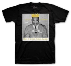 Retro 1 Black Gold Freedom Shirt