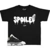 Kids - Black Flint 13 Spoiled Shirt 1 Kids - Black Flint 13 Spoiled Shirt -Sneaker Threads Shop KIDS jordan 13s black flint shirts