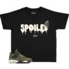 Kids - Craft Olive 4 Spoiled Shirt -Sneaker Threads Shop KIDS retro 4 olive shirt