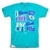 Retro 8 White Aqua Love Kicks Shirt