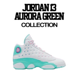 Retro 13 Aurora Chillin Shirt -Sneaker Threads Shop MAIN 386c9080 e4a8 4d71 83f8 c1ee03896627