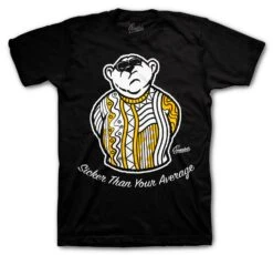 Retro 13 Gold Glitter BIG Bear Shirt