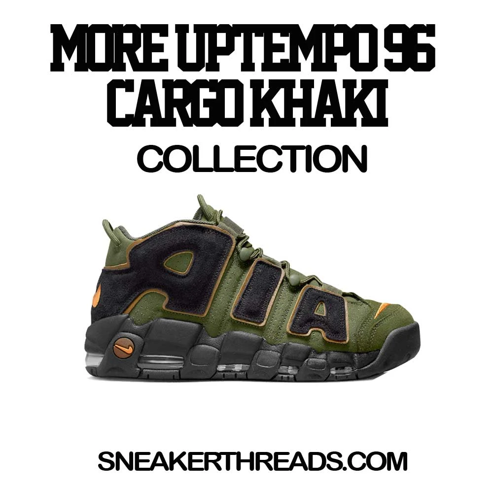 More Uptempo 96 Cargo Khaki Clean Pair Shirt 5 More Uptempo 96 Cargo Khaki Clean Pair Shirt - Image 3