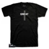 Air Force 1 The Ten Black Greatness CrossShirt -Sneaker Threads Shop air force one low black sneaker tees match off white