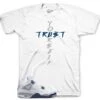 Retro 4 Midnight Navy Trust Yourself Shirt -Sneaker Threads Shop air jordan 4 midnight navy sneaker tee