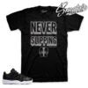 Retro 11 Barons Slipping BLACK Shirt 1 Retro 11 Barons Slipping BLACK Shirt -Sneaker Threads Shop barons jordan 11 low tee match shoes