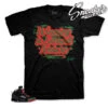 Retro Spizike Black/Green Second Nature Shirt -Sneaker Threads Shop black green spizike shirts match shoes green