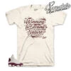 Retro 13 Bordeaux Second Nature Shirt -Sneaker Threads Shop bordeaux sail 13