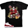 Retro 11 Cherry Santa Wish Shirt -Sneaker Threads Shop cherry 11 sneaker tee