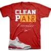 Retro 3 Cardinal Red Clean Pair Shirt -Sneaker Threads Shop clean pair sneaker tee