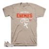 Retro 14 Desert Sand Enemies Shirt -Sneaker Threads Shop desert sand jordan 14 shirts