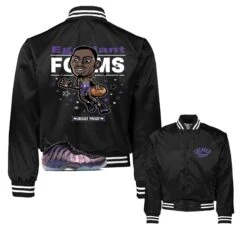 Foamposite Eggplant Toon Satin Jacket
