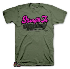 Foamposite Floral Strength In Numbers Shirt