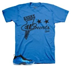 Foamposite Royal Every Penny Shirt