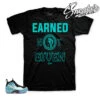 Foamposite Island Green Earned Shirt