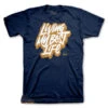 Foamposite Midnight Navy Livin Life Shirt -Sneaker Threads Shop foam midnight navy shirts